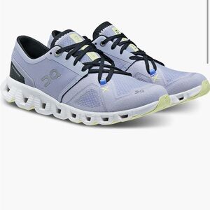 On Running Cloud Sneakers in Light Purple and Black